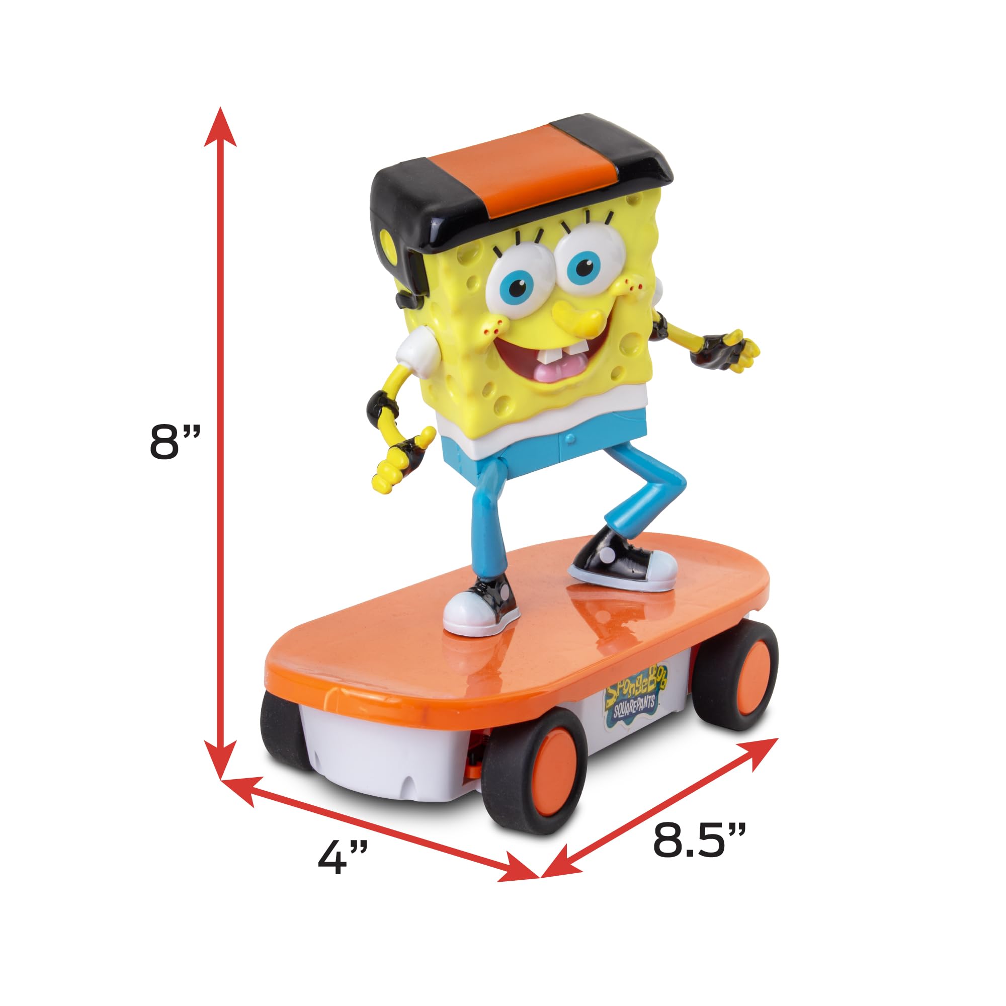 Amazon.com: NKOK Spongebob 2.4GHz Skateboarder R/C Vehicle; Full